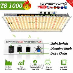Mars Hydro TS1000W LED Grow Light Full Spectrum for Plants Veg Bloom Panel Lamp
