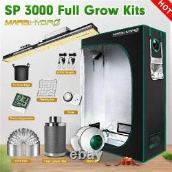 Mars SP 3000 Grow Kits LED Grow Light with 4'x2'x6' Grow Tent Indoor Veg Flowers