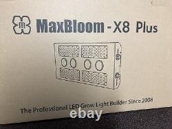 Maxbloom X8 Plus 800w led Cree Cob Grow Light 12-Brand Full Spectrum Veg Bloom