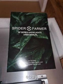 NEW Spider Farmer 2000W LED Grow Light Veg Flower Samsungled LM301 Full Spectrum