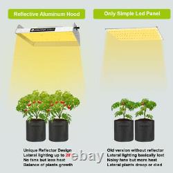 PHLIZON 1000W LED Grow Light Full Spectrum for Indoor Tent Plant Veg Flower HPS