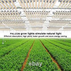 PHLIZON FC8000 LED Commercial Grow Light Full Spectrum Bar for Indoor Veg Flower