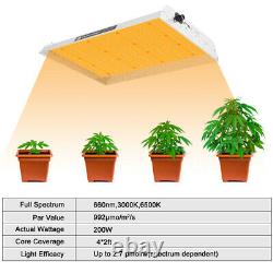 PHLIZON PH-1500W LED Grow Light Full Spectrum for Indoor Plant Veg Flower HPS