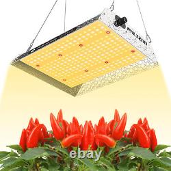 PR-1000W Full Spectrum Dimmable LED Grow Light for Home Plants Veg Bloom Flower