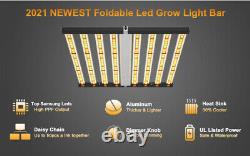 Phlizon 1000W LED Grow Light Bar Strip Full Spectrum Commercial Plants Veg Bloom