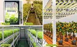 Phlizon 1000W Samsung LED Grow Light Bar Full Spectrum Indoor Plants Veg 6x6ft