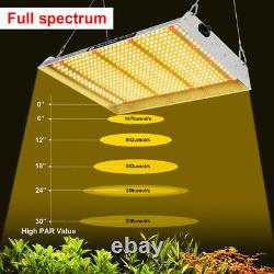 Phlizon 1500W Dimmable Plant LED Grow Light Lamp Full Spectrum for Indoor Plants