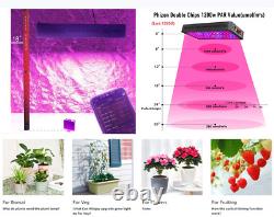 Phlizon 600W 900W 1200W LED Grow Light Lamp Indoor Full Spectrum with Veg Bloom