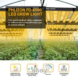 Phlizon 640W Full Spectrum LED Grow Light Bar Indoor Plant Hydroponics Veg Bloom