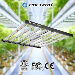 Phlizon 640W Grow Light Full Spectrum WithSamsung LM281B LED Bar Indoor Plant Lamp