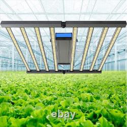 Phlizon 640W LED Grow Light 8Bars Commercial Full Spectrum Plant Lamp Veg Flower