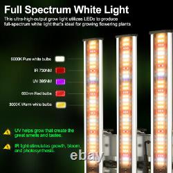 Phlizon BAR-4000W Full Spectrum Dimmable Grow Lights Veg Bloom Plant wSamsungled