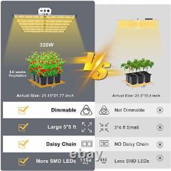 Phlizon BAR4000W LED Grow Light Sunlike Full Spectrum for Seed Veg Flower Plants