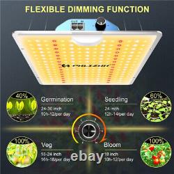 Phlizon PL1000W LED Grow Light Full Spectrum for Indoor Plants Veg Flower MH HPS