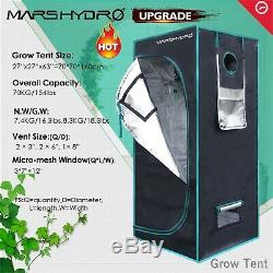 Reflector 600W LED Grow Light Veg Flower+2'x2' Indoor Grow Tent Room Box