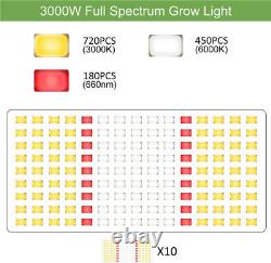 SP 3000W Samsung LM561C LED Bar Grow Light Sunlike Full Spectrum Hydroponic Lamp