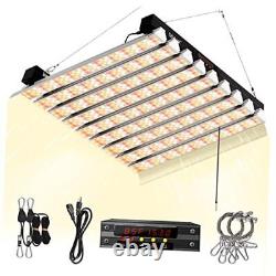 SZHLUX LED Grow Light 4×4ft with Timer and Temp Control, Full 400W PT4000