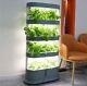 Smart Hydroponic Vegetable Garden Tower Grow Kit 4 Level With Grow Light White
