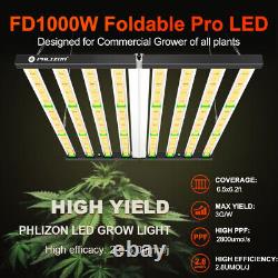 Spider 1000W LED Grow Light Full Spectrum Commercial Grow CO2 Indoor Veg Flower