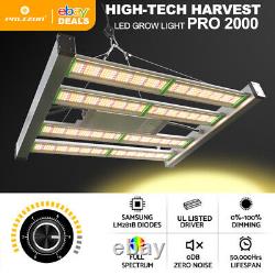Spider 640W LED Grow Light Bar Strip Sunlike Full Spectrum for Indoor Veg Flower