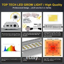 Spider 6500W LED Bar Grow Light Dimmable Commercial Plant Lamp Indoor Flower Veg