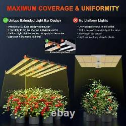 Spider Farmer SE5000 LED Grow Light Full Spectrum Hydroponics Plants Veg Flower