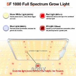 Spider Farmer SF1000 2000 4000 7000 LED Grow Light Full Spectrum for Veg Flower