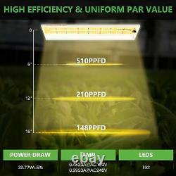 Spider Farmer SF300 SF600 LED Grow Light Full Spectrum Indoor Plant Seeds Veg
