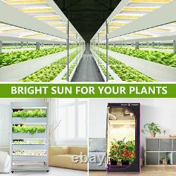 Spider Farmer SF600 LED Grow Light Strip Sunlike Full Spectrum For Seedling&Veg
