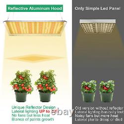 TMLAPY 2x 1000W LED Grow Light Sunlike Full Spectrum for Indoor Veg Plant Lamp