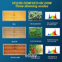TMLAPY 3000W LED Grow Light Full Spectrum for Greenhouse Indoor Plants Veg Bloom