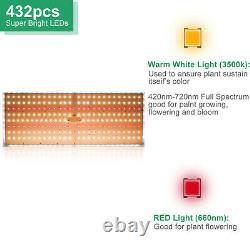 TMLAPY 3000W LED Grow Light Sunlike Full Spectrum Veg&Bloom Switch Indoor Plant