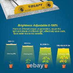 TMLAPY 3000W LED Plant Grow Light Full Spectrum For Indoor Plant Vegetable Bloom