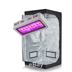 TopoGrow 300With600W LED Grow Light Kit Veg Flower+Indoor Grow Tent/WindowithMetal