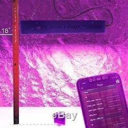 UL 900W LED Grow Light Indoor 12 Band Full Spectrum with VEG BLOOM Double Switch