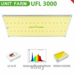 Unit Farm UFL 3000W LED Grow Light Full Spectrum for Indoor Plant Veg Flower HPS