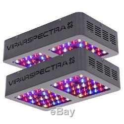 VIPARSPECTRA 2pcs 300W LED Grow Light Full Spectrum for Plants Veg and Flower