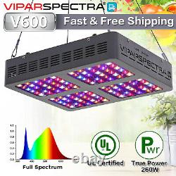VIPARSPECTRA 300W 450W 600W 900W 1200W LED Grow Light Full Spectrum Veg Bloom