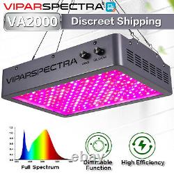 VIPARSPECTRA Dimmable 600W 1000W 1200W 2000W LED Grow Light Full Spectrum Veg IR