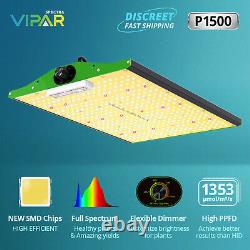 VIPARSPECTRA P1500 LED Grow Light Full Spectrum for Hydroponic Plants Veg Bloom