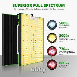 VIPARSPECTRA P1500 LED Grow Light Full Spectrum for Hydroponic Plants Veg Bloom