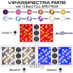 VIPARSPECTRA PAR700 700W LED Grow Light Full Spectrum for Indoor Plant Veg/Bloom