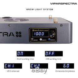 VIPARSPECTRA Timer Control Series LED Grow Light Dimmable Veg/Bloom Channels