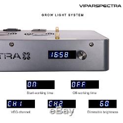 VIPARSPECTRA Timer Control Series VT300 300W LED Grow Light Dimmable Veg/Bloom