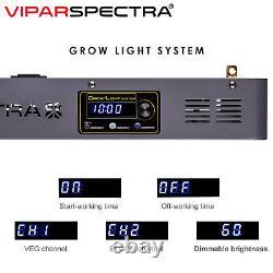 VIPARSPECTRA Timer Control TC600 LED Grow Light Full Spectrum Plants VEG BLOOM