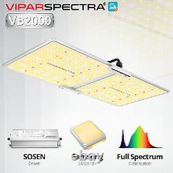 VIPARSPECTRA VB1000 VB1500 VB2000 LED Grow Light Full Spectrum for Veg Flowers