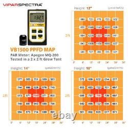 VIPARSPECTRA VB1500 LED Grow Light Full Spectrum Samsungled for Veg Flower Plant