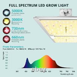 VIPARSPECTRA VS1000 VS2000 LED Grow Light Full Spectrum Samsung LM301B Veg Bloom