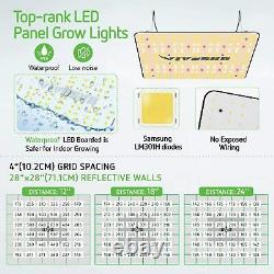 VIVOSUN 1000W LED Grow Light Samsung LM301H Diodes Veg Flower Indoor Plants