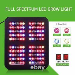VIVOSUN 600W LED Grow Light Full Spectrum with Veg Bloom Switch for Indoor Plants